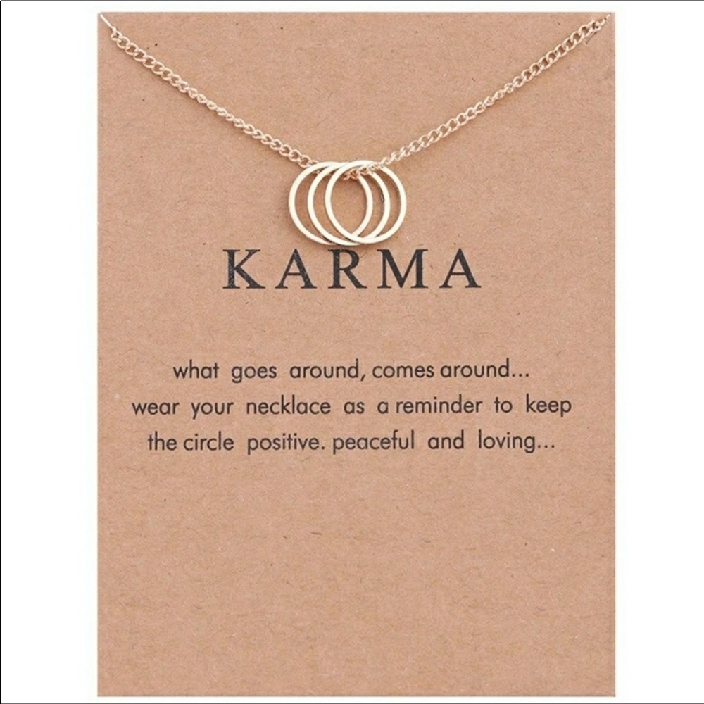 BOGO 🥳 Karma necklace👌